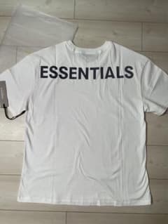 新品！エッセンシャルズ　ロゴT-shirt ホワイト　Mサイズのサムネイル