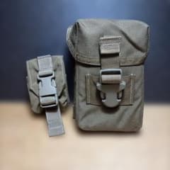 26112 米軍放出品 ミリタリーポーチ 2点セットのサムネイル