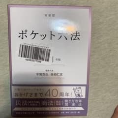ポケット六法 平成31年版（令和元年版）のサムネイル
