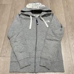 ノースフェイス　パーカー　リアビューフル　グレー　Sサイズのサムネイル