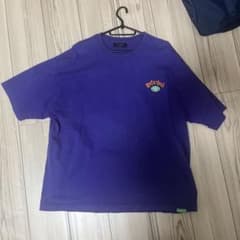 BACK NUMBER Tシャツ パープル ロゴプリントのサムネイル