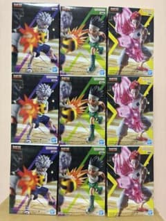 HUNTER×HUNTER 피겨 GI편 곤 킬루아 히소카 9개 세트
