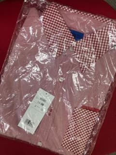【新品】長袖シャツ レッド チェック LLサイズのサムネイル