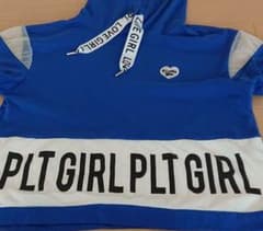 ピンクラテ  フードTシャツのサムネイル