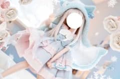 木茶動物園様　エーデルワイスネコ　1/4 MDD 中古 木茶動物園 1/4 エーデルワイスネコ ブルー MDD - メルカリ