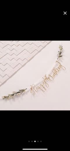 ちゃい様 専用♡happy wedding ガーランドのサムネイル