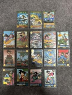 ドラゴンボールビジュアルアドベンチャーカードダス1991年当時物キラ