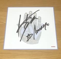 B'z 稲葉浩志 enⅤ サイン色紙 - メルカリ