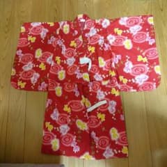 最終値下げ.:*:・'°☆女の子用浴衣3才～4才のサムネイル