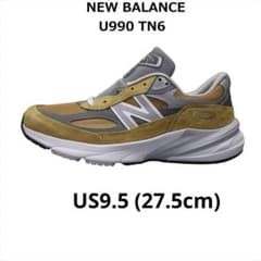 新品 NEW BALANCE U990 TN6 27.5cm ニューバランス - メルカリ