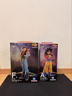 一番くじ ドラゴンボールGT 孫悟空4 A賞 超17号 F賞 フィギュアセットのサムネイル