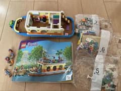 LEGO 41702 フレンズのハウスボート　※欠品あり　※作り途中のサムネイル