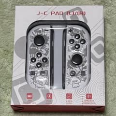 動確済 Switch 非純正 ジョイコン 互換 スプラトゥーン モノトーン 白のサムネイル
