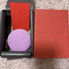 【新品・未使用】BONAVENTURA コインケース ラウンド型 パープルのサムネイル