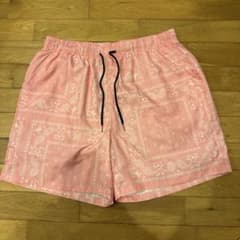 ペイズリー柄 ショートパンツ ピンクのサムネイル