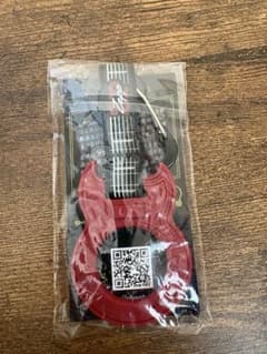 Zepp ギター型 キーホルダー レッドのサムネイル