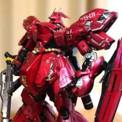 MG1/100 MSN-04 Sazabi Ver.Ka塗装済完成品　おまけ付きのサムネイル
