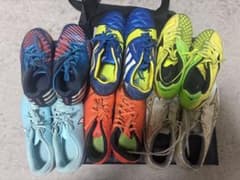 サッカートレシュー、スパイク（NIKE、adidas、MIZUNO6足）のサムネイル