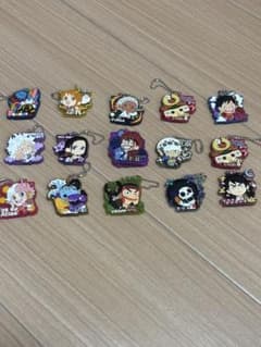 ONE PIECE ラバーマスコット まとめ売りのサムネイル