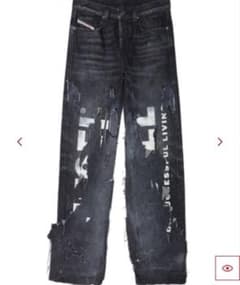 23ss DIESEL Runway model Straight Jeansのサムネイル