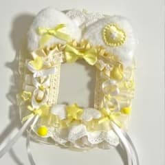 トレカケース　推し活　韓国　【イエロー】 ハンドメイド　推しのサムネイル
