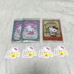 ハローキティ　ウエハース　カード　フレークシール　サンリオのサムネイル