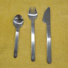 ルフトハンザ航空Lufthansa機内食用ステンレス製ナイフ・スプーン