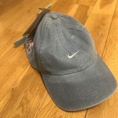 【新品】NIKEデニム 　韓国NIKE BY YOUカスタムキャップのサムネイル