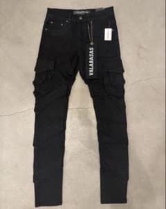 VALABASAS バラバサス　スキニースリムフィット　ブラック　30 新品 VALABASAS バラバサス スキニーデニム ブラック 29 - メルカリ