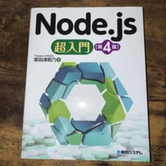 Node.js超入門[第4版]のサムネイル