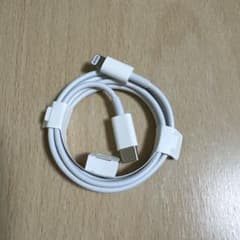 【即購入OK】Lightningケーブル ホワイト Apple純正のサムネイル