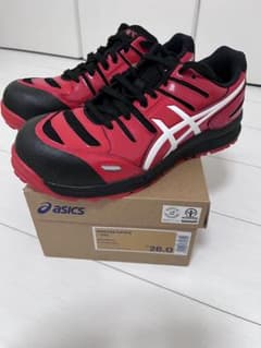 ASICS WINJON CP103 安全靴 26.0cm レッド/ブラックのサムネイル