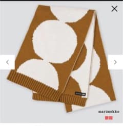 UNIQLO マリメッコ　マフラー　ラスト1点のサムネイル