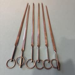 バーベキュー用 金串 6本セット