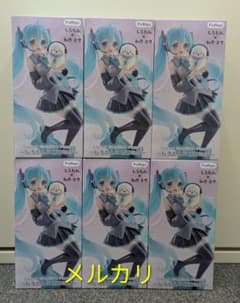【新品・未開封】初音ミク しろたん フィギュア 6個セット
