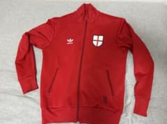 adidas イングランド トラックジャケット M FIFA公式 赤のサムネイル