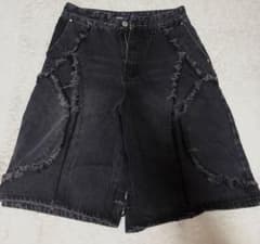 BOSOLO HARLAN TIDE STREET デニムパンツ ブラック Mのサムネイル