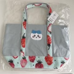 ラブラリーバイフェイラー×ちいかわ 刺繍トートバッグ ハチワレ