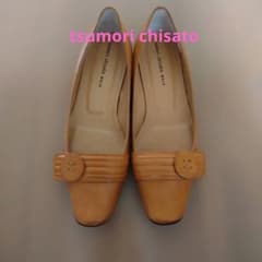 tsumori chisato WALK 펌프스 카멜