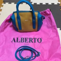 イタリア製alberto ミニバッグ レザーのサムネイル