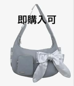 siweol107 Bow cross bag (ash)