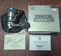 SHIMANO TWIN POWER 8000HG スピニングリールのサムネイル