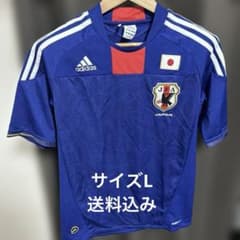 adidas 日本代表 レプリカユニフォーム2010年W杯着用モデル　サイズLのサムネイル