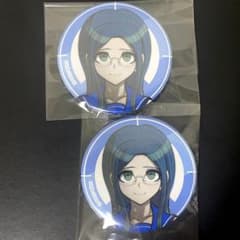 ダンガンロンパ カドスト エビテン受注 缶バッジ 出身高校 制服 白銀 