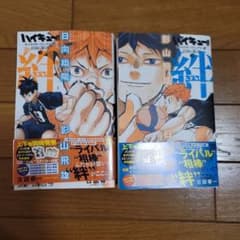 ハイキュー!! キャラクターリミックス 絆 日向と影山 上下巻セット　新品同様のサムネイル
