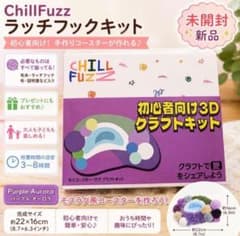 初心者向け ChillFuzz 3Dクラフトキット パープルオーロラ 工作 - 5