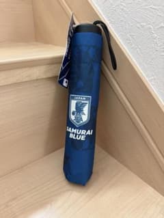 SAMURAI BLUE 日本代表 折りたたみ傘 晴雨兼用のサムネイル