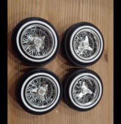 最新モデル　小径　ローライダー　ワイヤーホイール　1/10 ラジコン Amazon | ワイヤー ホイール ドリフト タイヤ ① アコード