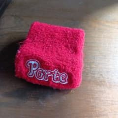 Porte 赤 リストバンドとベルトセットのサムネイル