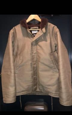 極美品warehouse N-1 U.S.NAVY ベージュのサムネイル